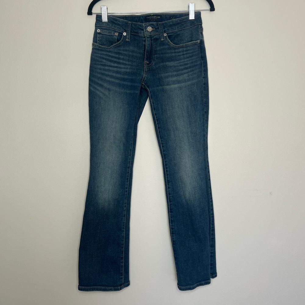 Lucky Brand Low Rise Boot Lolita Dark Wash Jeans